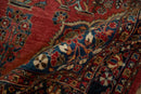 4.5x7 Vintage Sarouk Rug