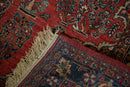 4.5x7 Vintage Sarouk Rug
