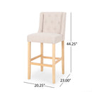 Ethereon Tufted Counter Stool (Set of 2)