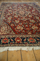 4x7 Vintage Sarouk Rug