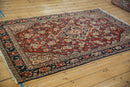 4x7 Vintage Sarouk Rug