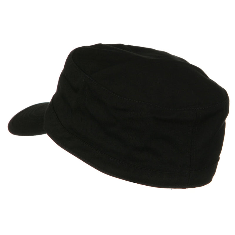 Big Size Cotton Fitted Military Cap