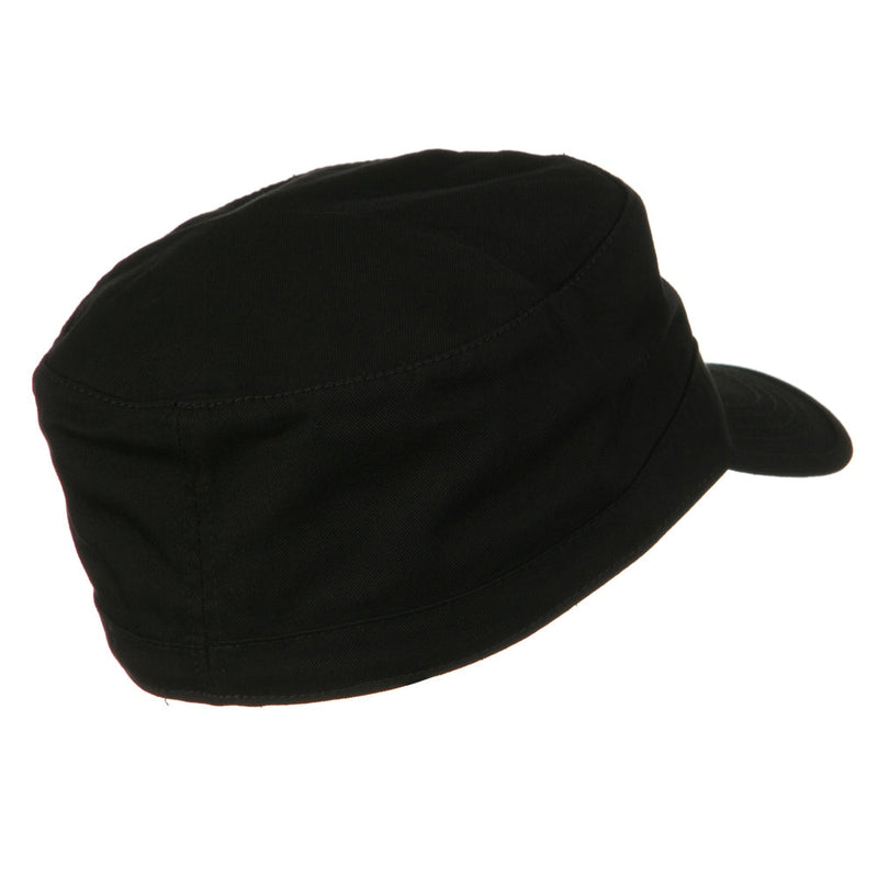 Big Size Cotton Fitted Military Cap