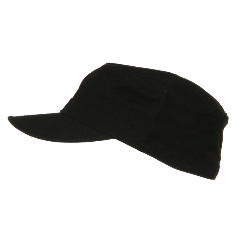 Big Size Cotton Fitted Military Cap