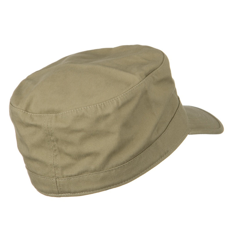 Big Size Cotton Fitted Military Cap
