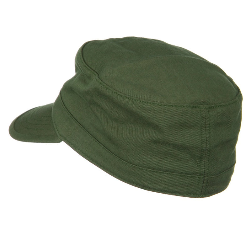 Big Size Cotton Fitted Military Cap