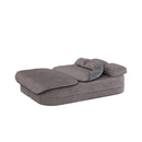 2 In 1 Foldable Sofa Bed With Multi Functional Blanket, Floor Lounge Sofa by HouseOfZazla