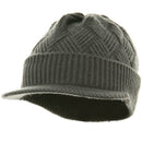 Acrylic Plain Beanie Visor
