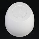5-Piece White Plastic Planter Pot Set – Modern Round Design by Florinia