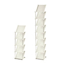 5 Tier Vertical Shoe Rack Narrow Free Standing Storage Organizer for Entryway Space-Saving Stackable Shoe Holder Corner Shoe Tower For Entryway Bedroo