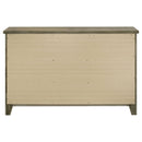 Hazlewood 6-drawer Bedroom Dresser Cabinet Vineyard Oak