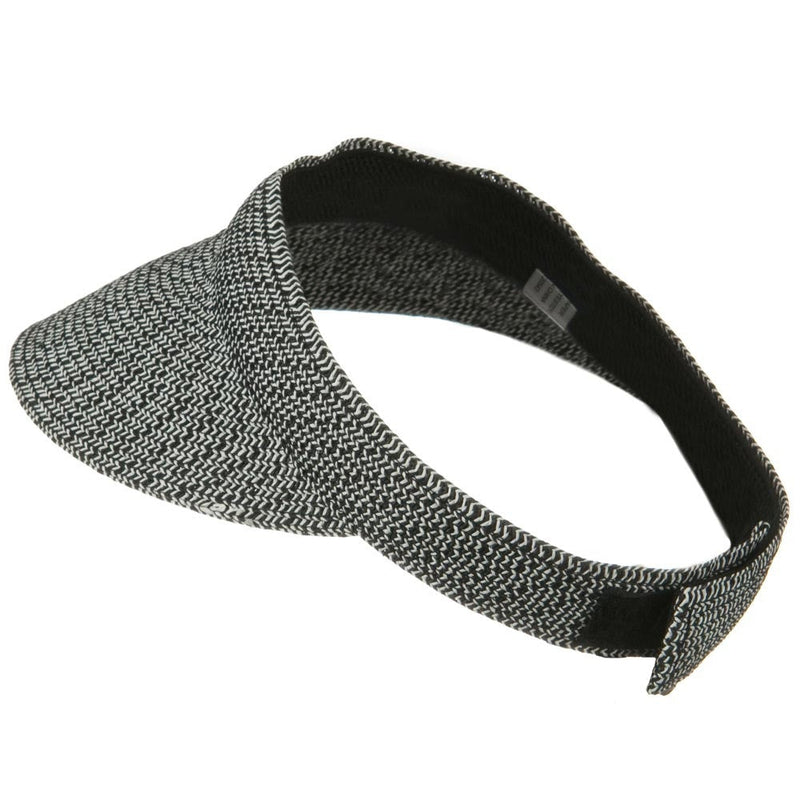 UPF 50+ Tweed Regular Brim Velcrorized Visor