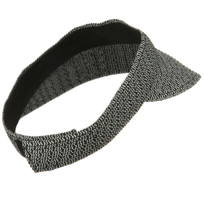 UPF 50+ Tweed Regular Brim Velcrorized Visor
