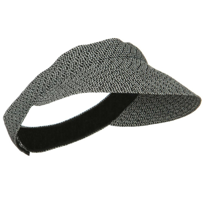 UPF 50+ Tweed Regular Brim Velcrorized Visor
