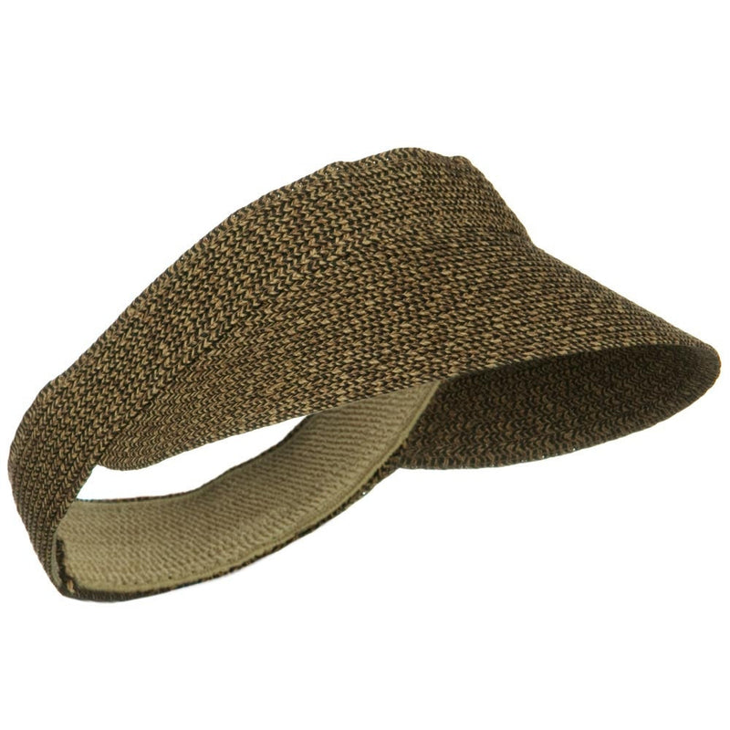 UPF 50+ Tweed Regular Brim Velcrorized Visor