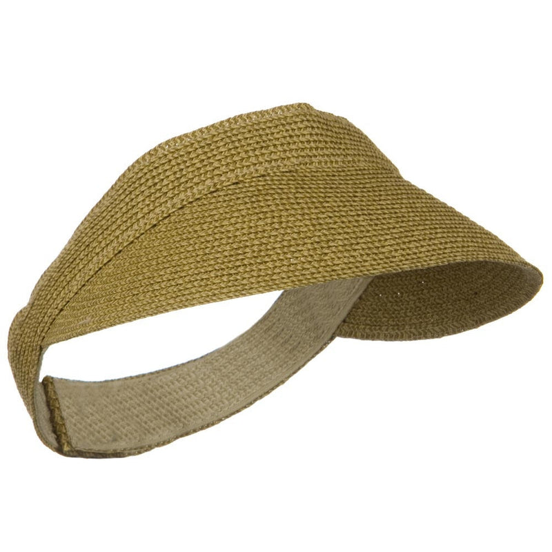 UPF 50+ Tweed Regular Brim Velcrorized Visor