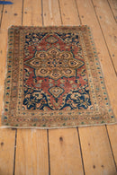 2x2.5 Small Antique Farahan Rug