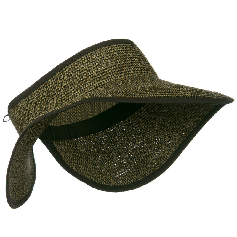 UPF50+ Tweed Roll Up Visor