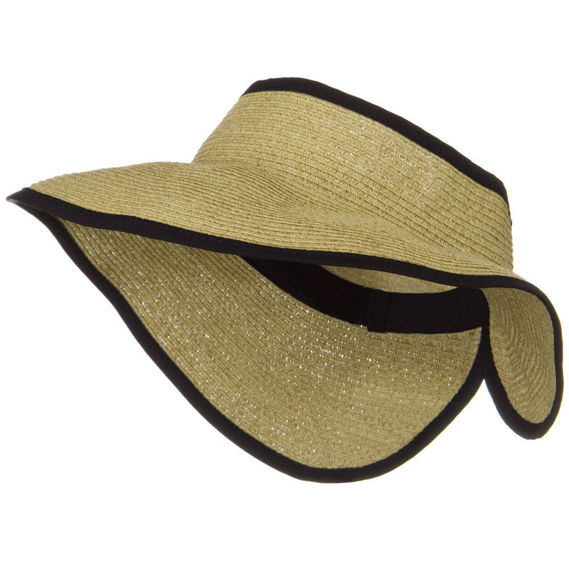 UPF50+ Tweed Roll Up Visor