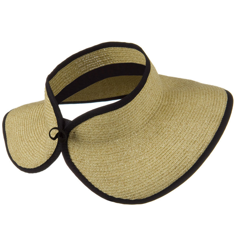 UPF50+ Tweed Roll Up Visor