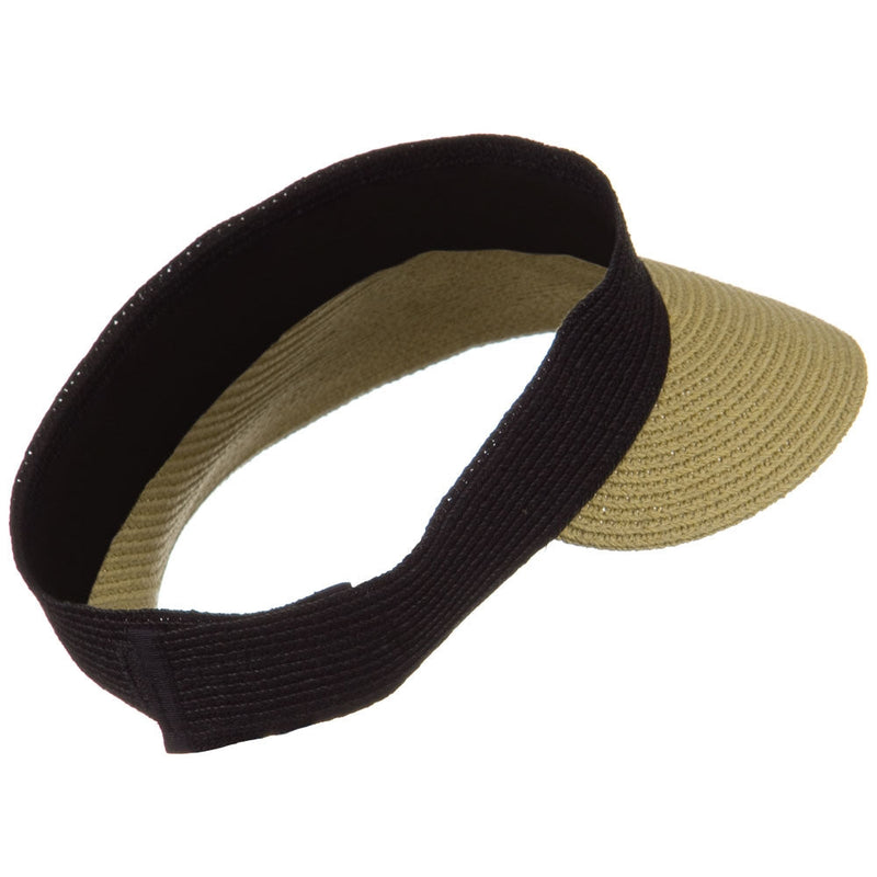 UPF50+ Regular Brim Velcrorized Back Visor