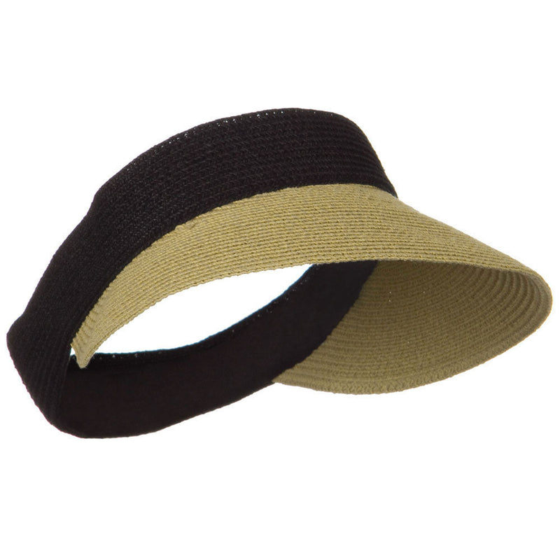 UPF50+ Regular Brim Velcrorized Back Visor