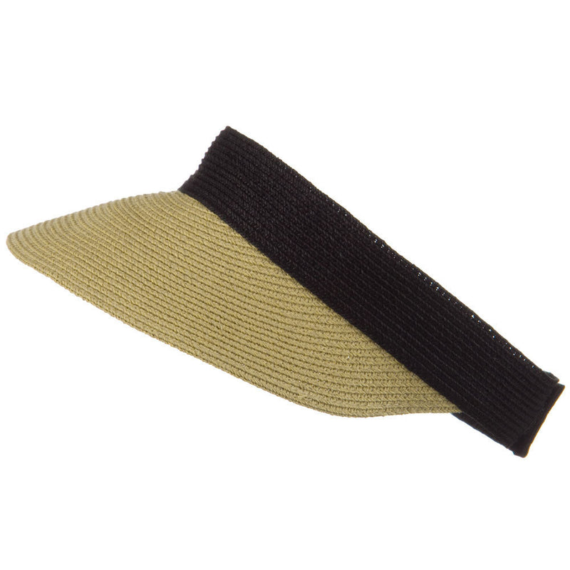 UPF50+ Regular Brim Velcrorized Back Visor