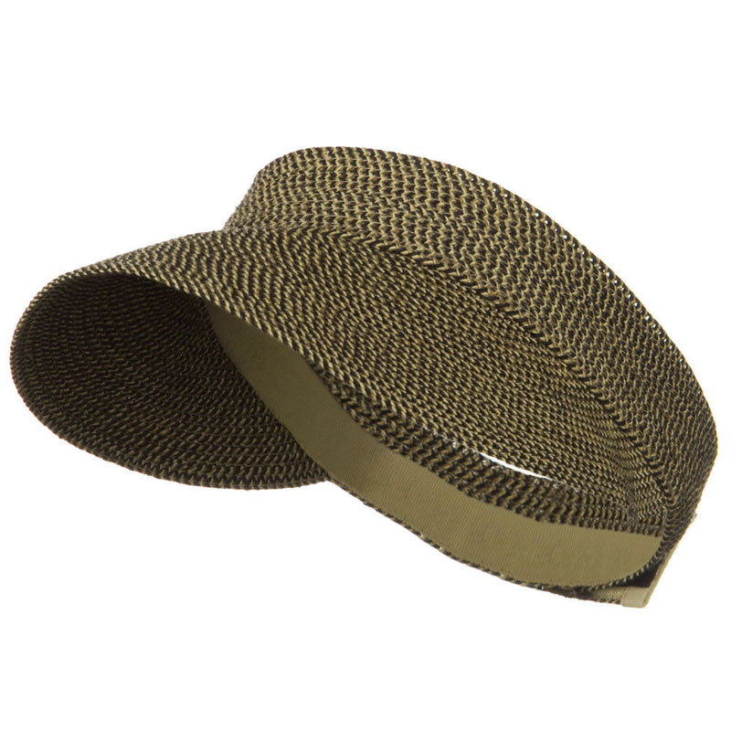 UPF50+ Regular Brim Velcrorized Back Visor