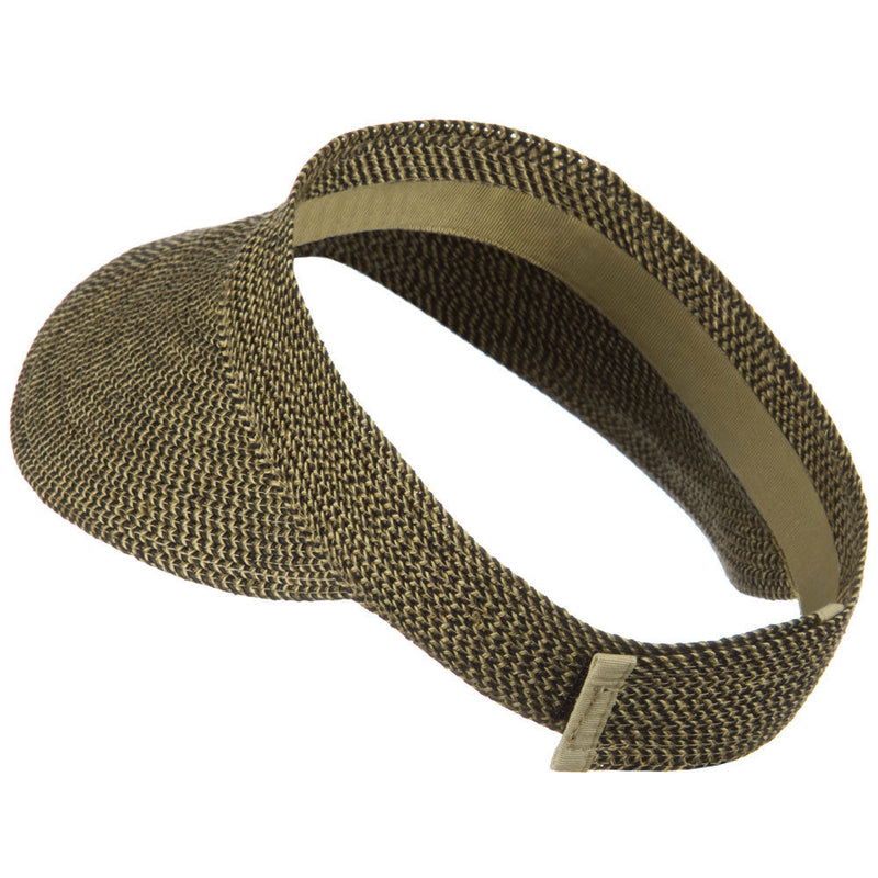 UPF50+ Regular Brim Velcrorized Back Visor