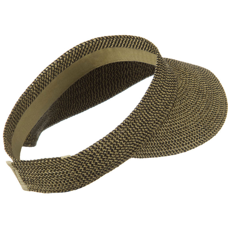 UPF50+ Regular Brim Velcrorized Back Visor