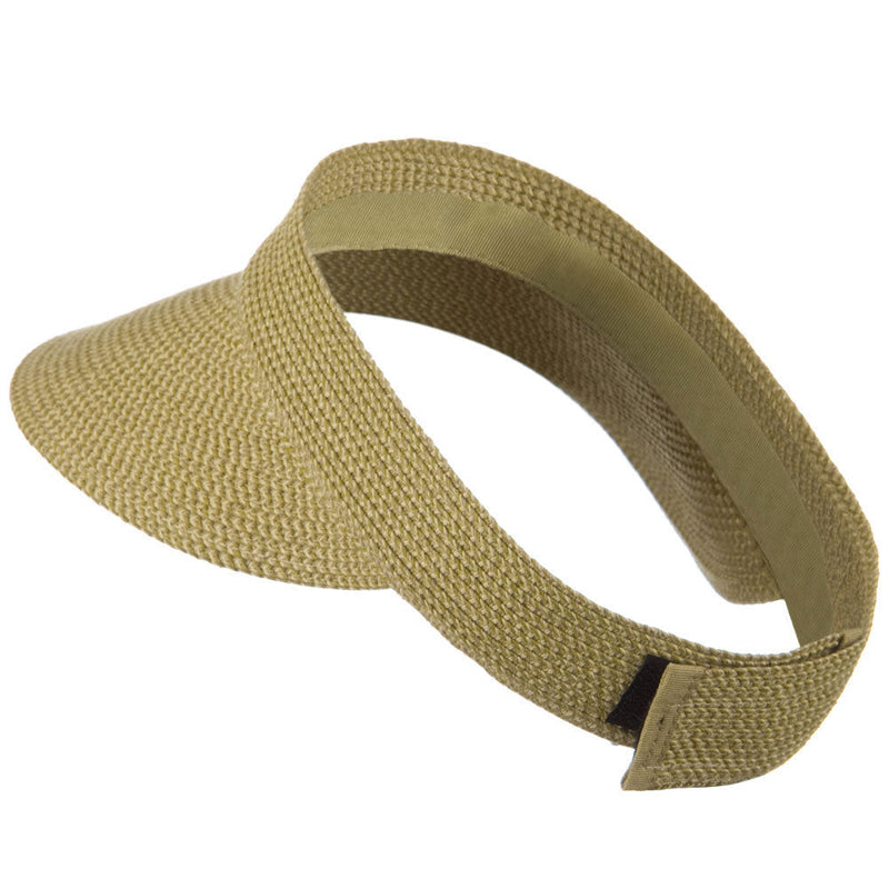 UPF50+ Regular Brim Velcrorized Back Visor