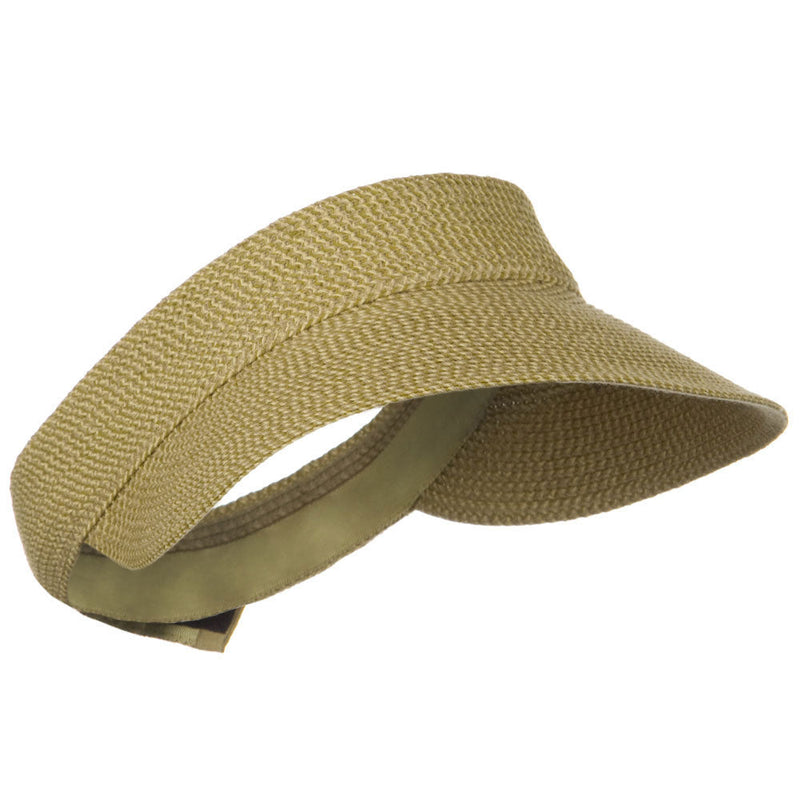 UPF50+ Regular Brim Velcrorized Back Visor