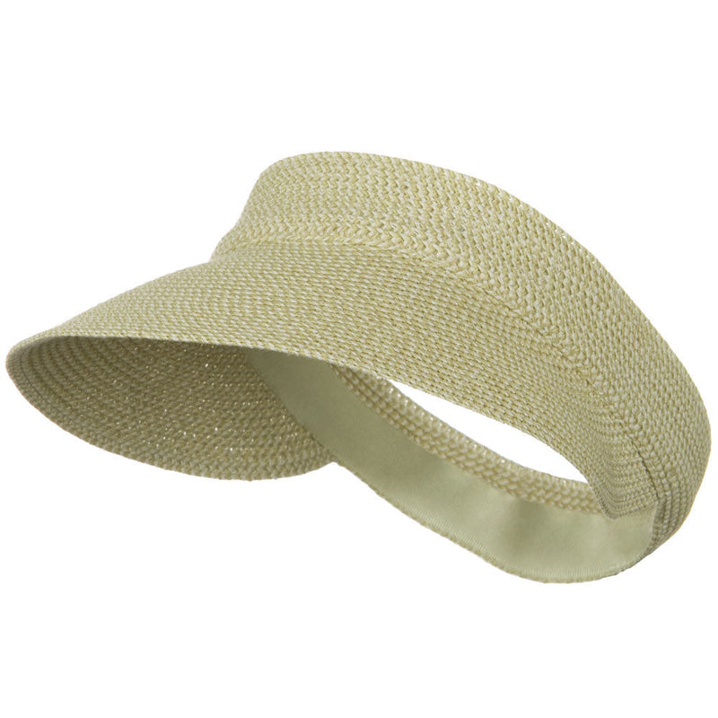 UPF50+ Regular Brim Velcrorized Back Visor