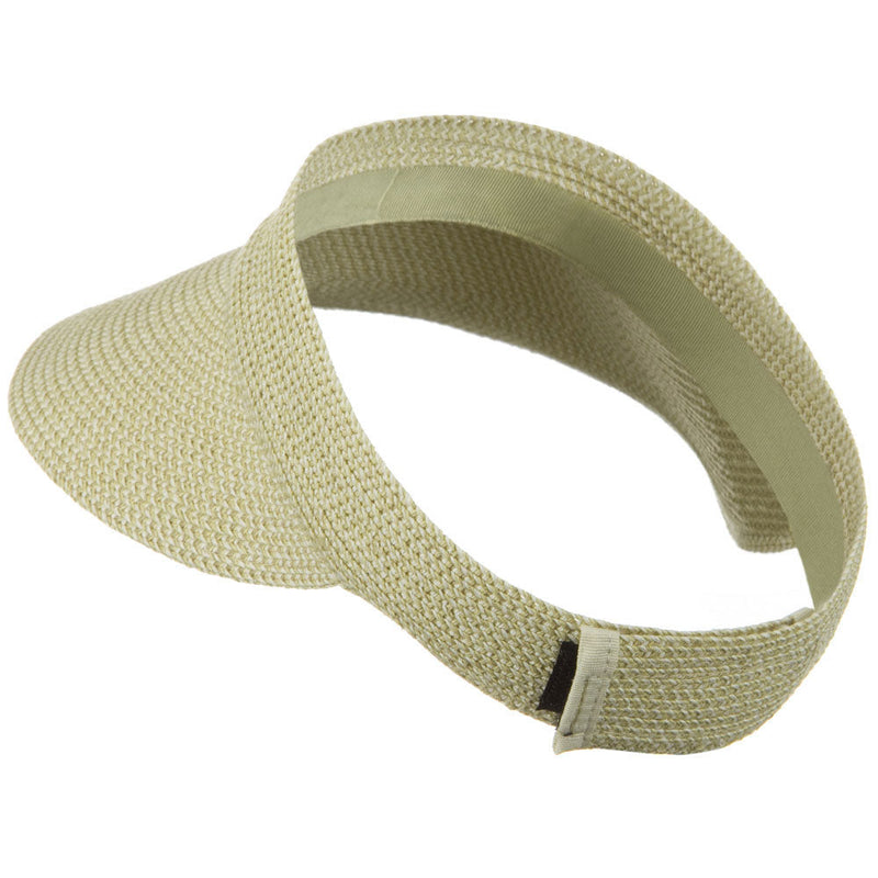 UPF50+ Regular Brim Velcrorized Back Visor