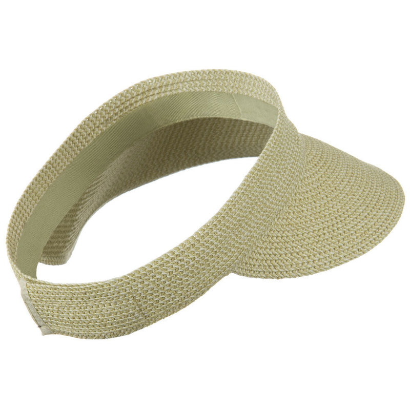 UPF50+ Regular Brim Velcrorized Back Visor