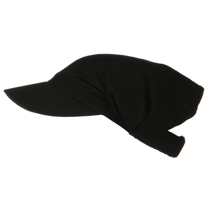 Cotton Convertible Elastic Band Visor