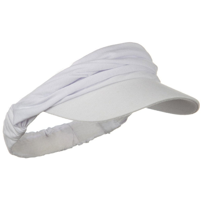 Cotton Convertible Elastic Band Visor