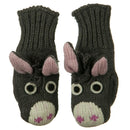 Adult Animal Wool Mitten