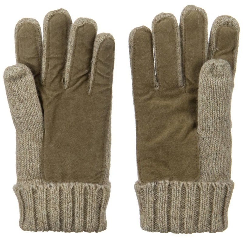 Suede Leather Palm Wool Glove
