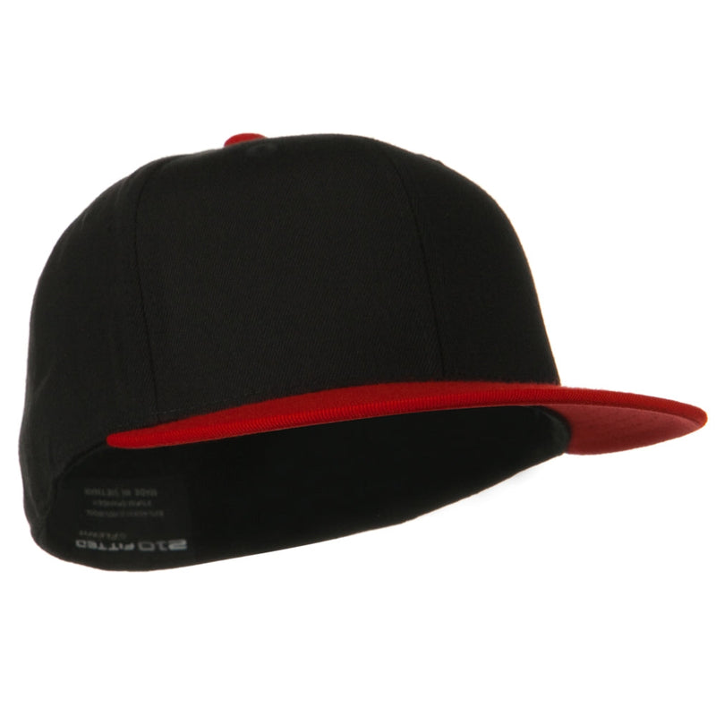 Wool Blend Flat Visor Premium Fitted Cap