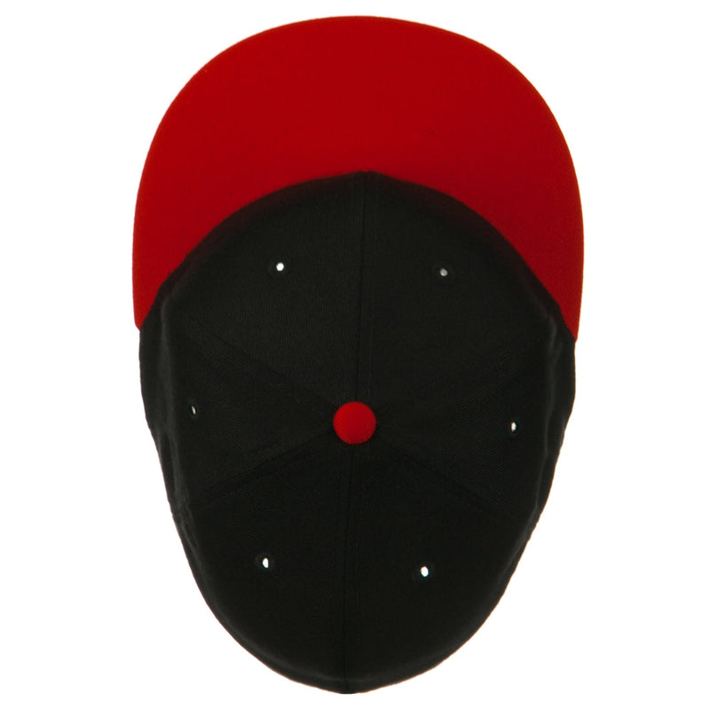 Wool Blend Flat Visor Premium Fitted Cap