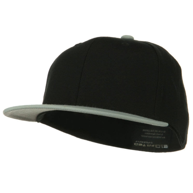 Wool Blend Flat Visor Premium Fitted Cap