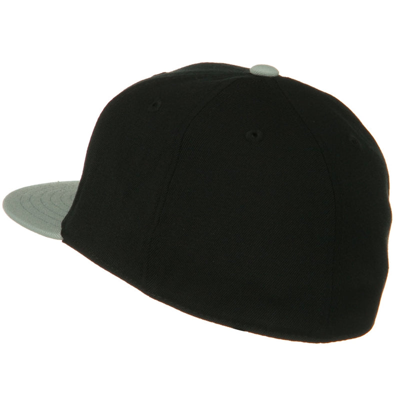 Wool Blend Flat Visor Premium Fitted Cap