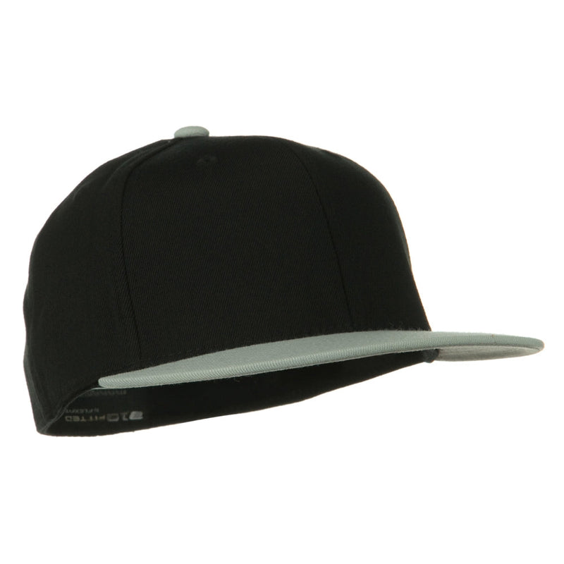Wool Blend Flat Visor Premium Fitted Cap
