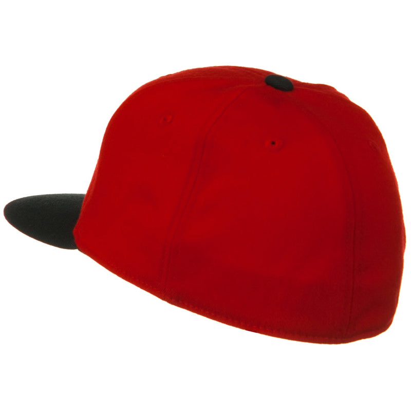 Wool Blend Flat Visor Premium Fitted Cap
