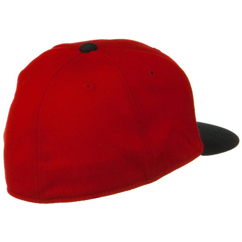 Wool Blend Flat Visor Premium Fitted Cap