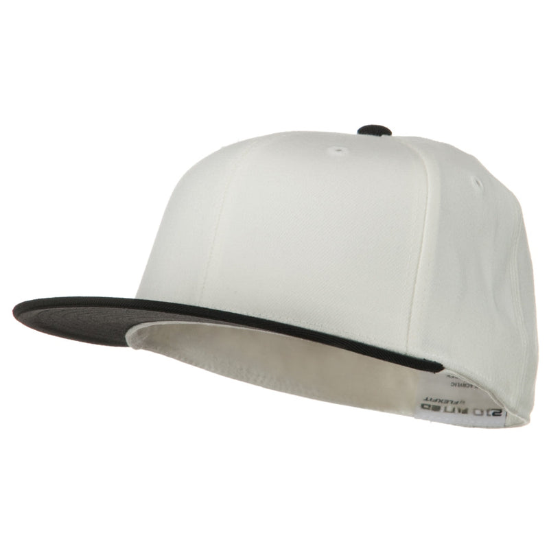 Wool Blend Flat Visor Premium Fitted Cap