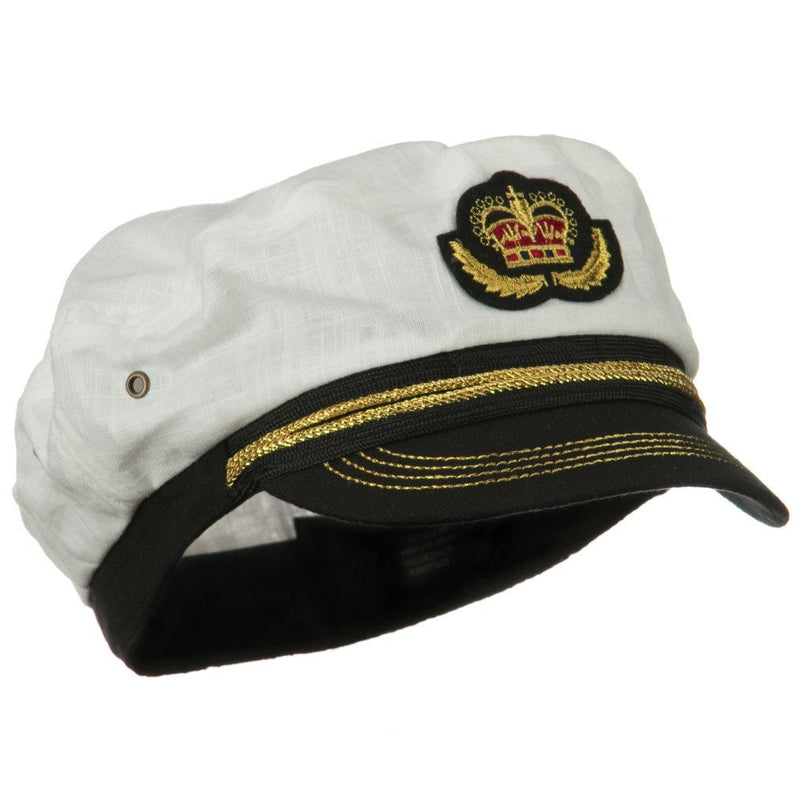 Linen Captain Hat