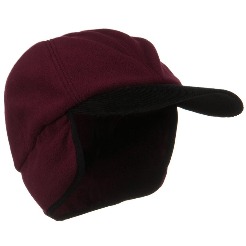 Oversize Fleece Warmer Flap Cap