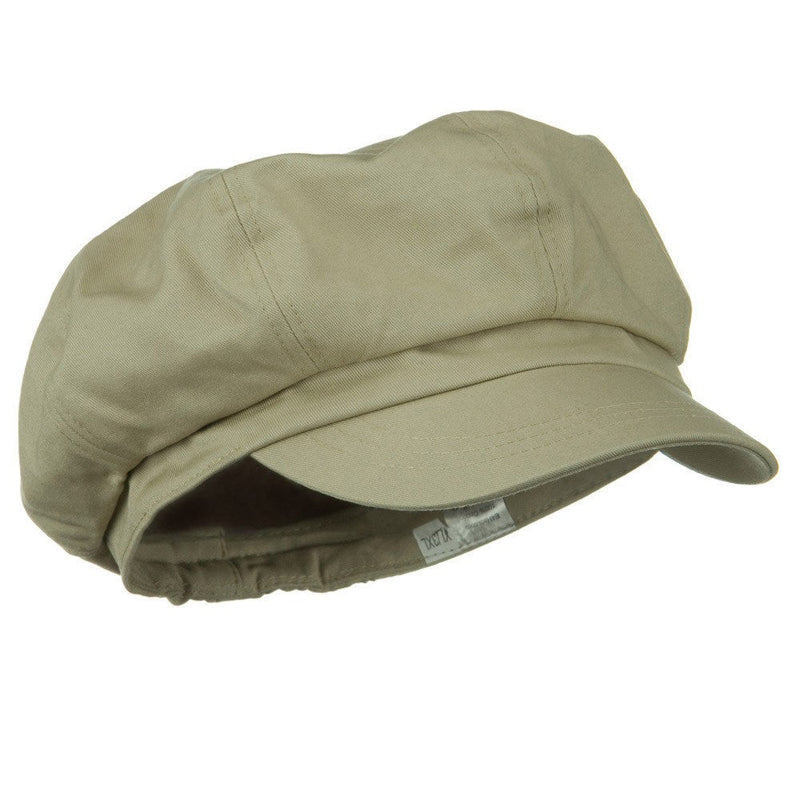 Big Size Cotton Newsboy Hat